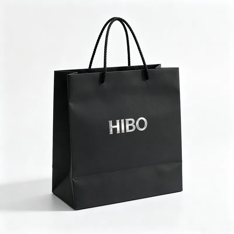Free sample of a custom printed paper bag from our factory